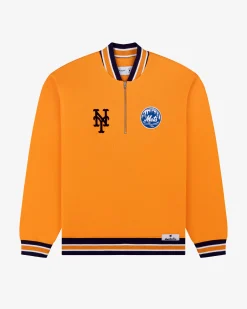 Aimé Leon Dore ALD / New York Mets Quarter Zip Pullover