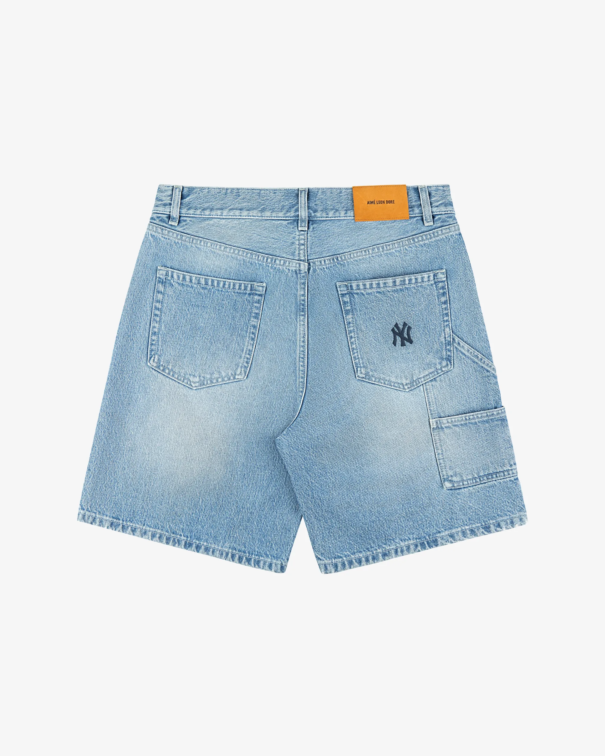 Aimé Leon Dore ALD / New York Yankees Denim Shorts