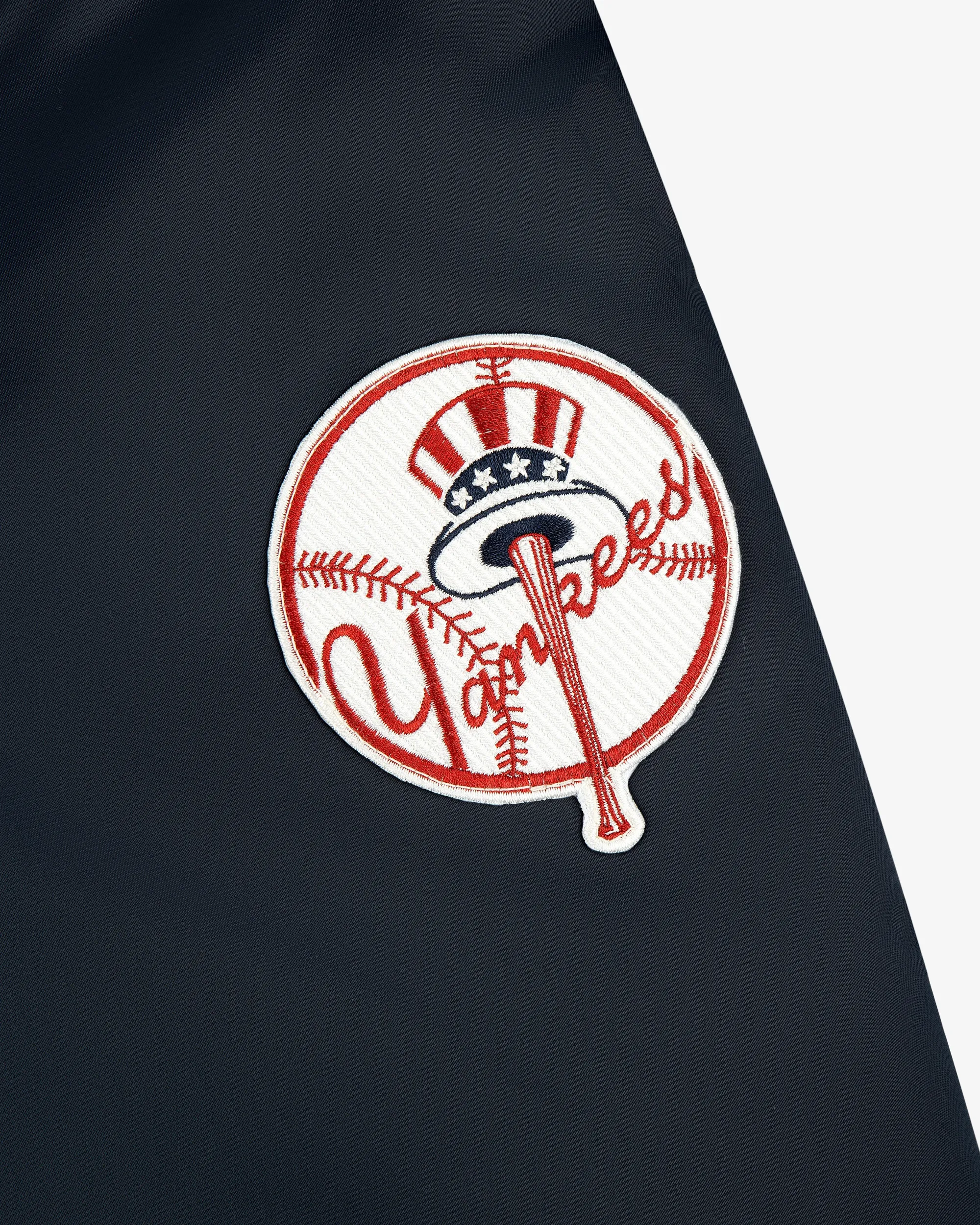 Aimé Leon Dore ALD / New York Yankees Satin Varsity Jacket