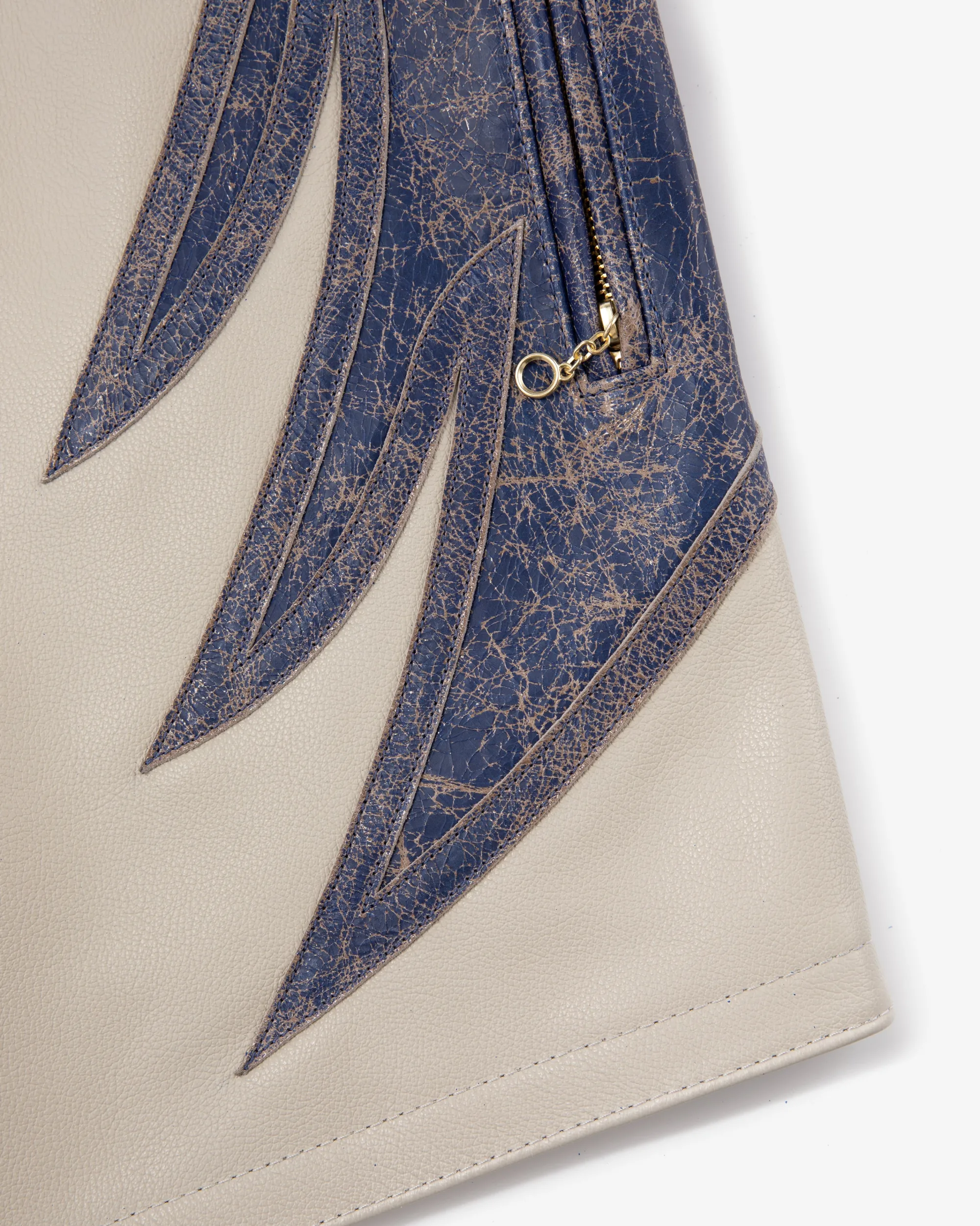 Aimé Leon Dore ALD / Vanson Distressed Leather Moto Jacket