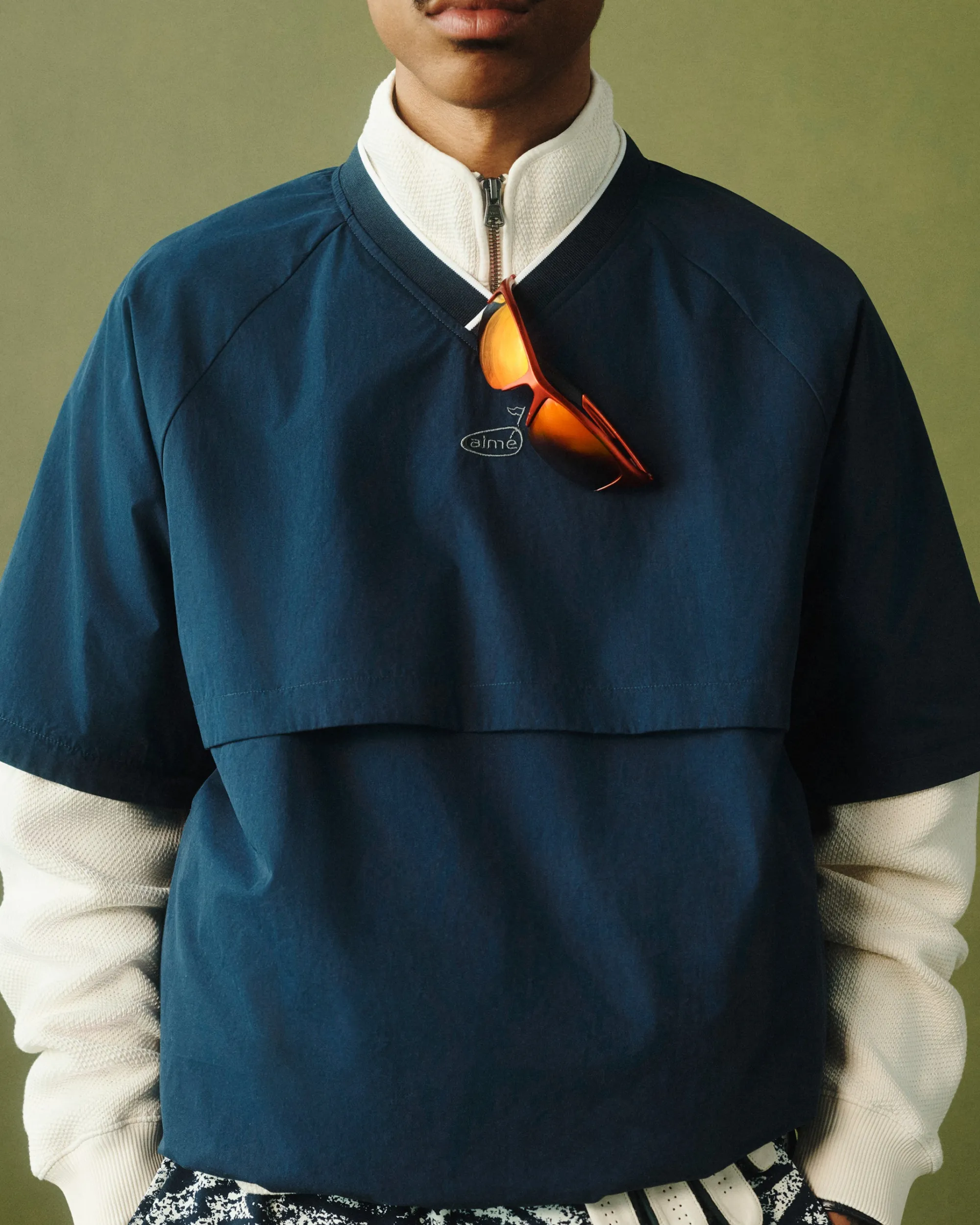 Aimé Leon Dore ALD Golf Convertible Pullover