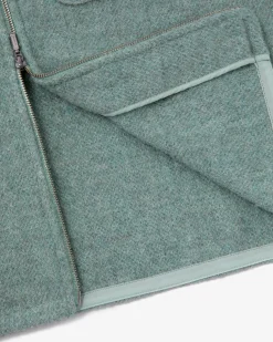 Aimé Leon Dore Alpaca Blend Zip Shirt