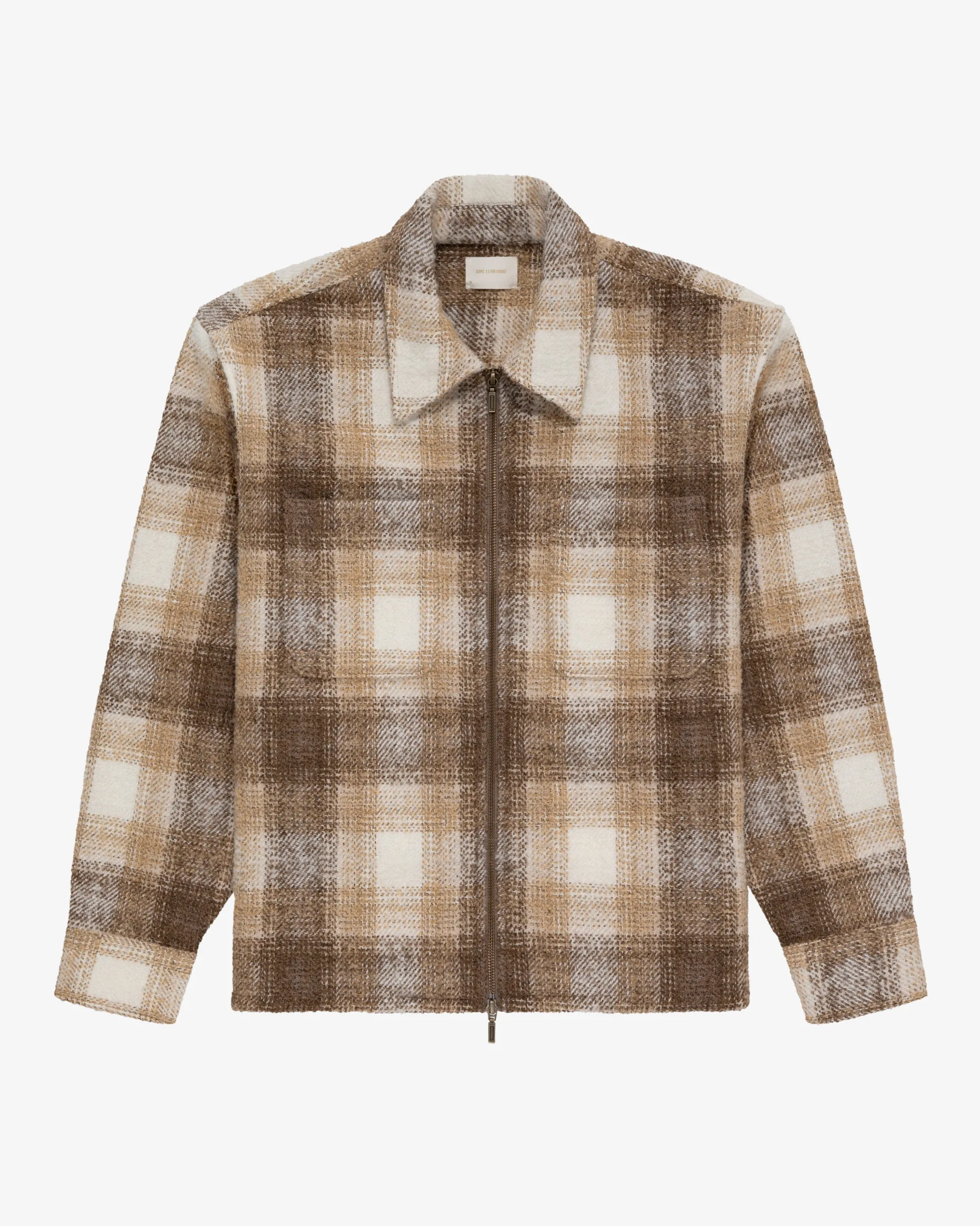 Aimé Leon Dore Alpaca Blend Zip Shirt