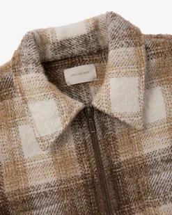 Aimé Leon Dore Alpaca Blend Zip Shirt