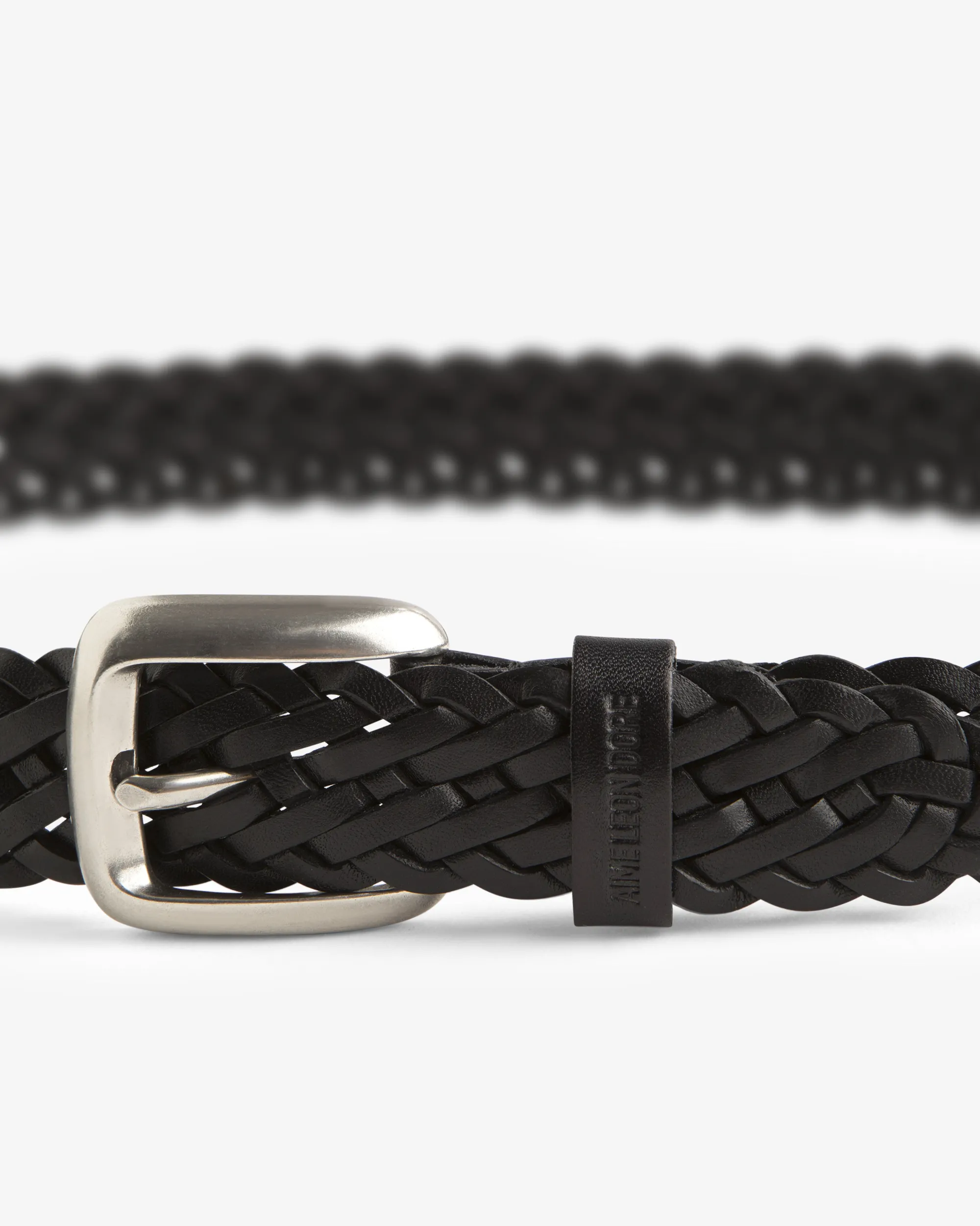 Aimé Leon Dore Braided Leather Belt