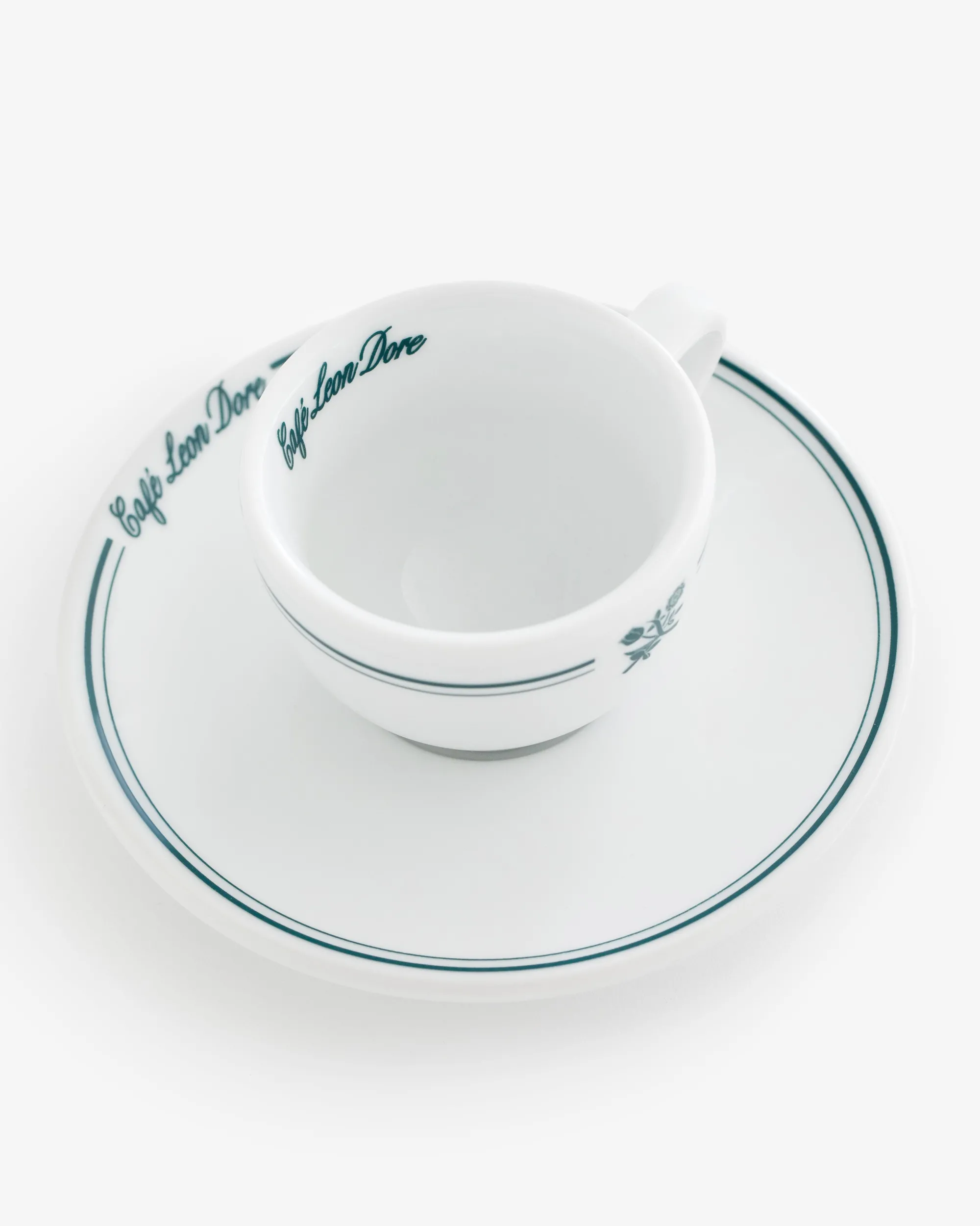 Aimé Leon Dore Café Leon Dore Espresso Cup & Saucer (Set of 6)