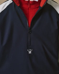 Aimé Leon Dore Crest Nylon Half-Zip Pullover