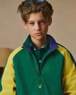 Aimé Leon Dore Crest Nylon Half-Zip Pullover