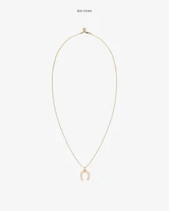 Aimé Leon Dore Diamond Horseshoe Pendant