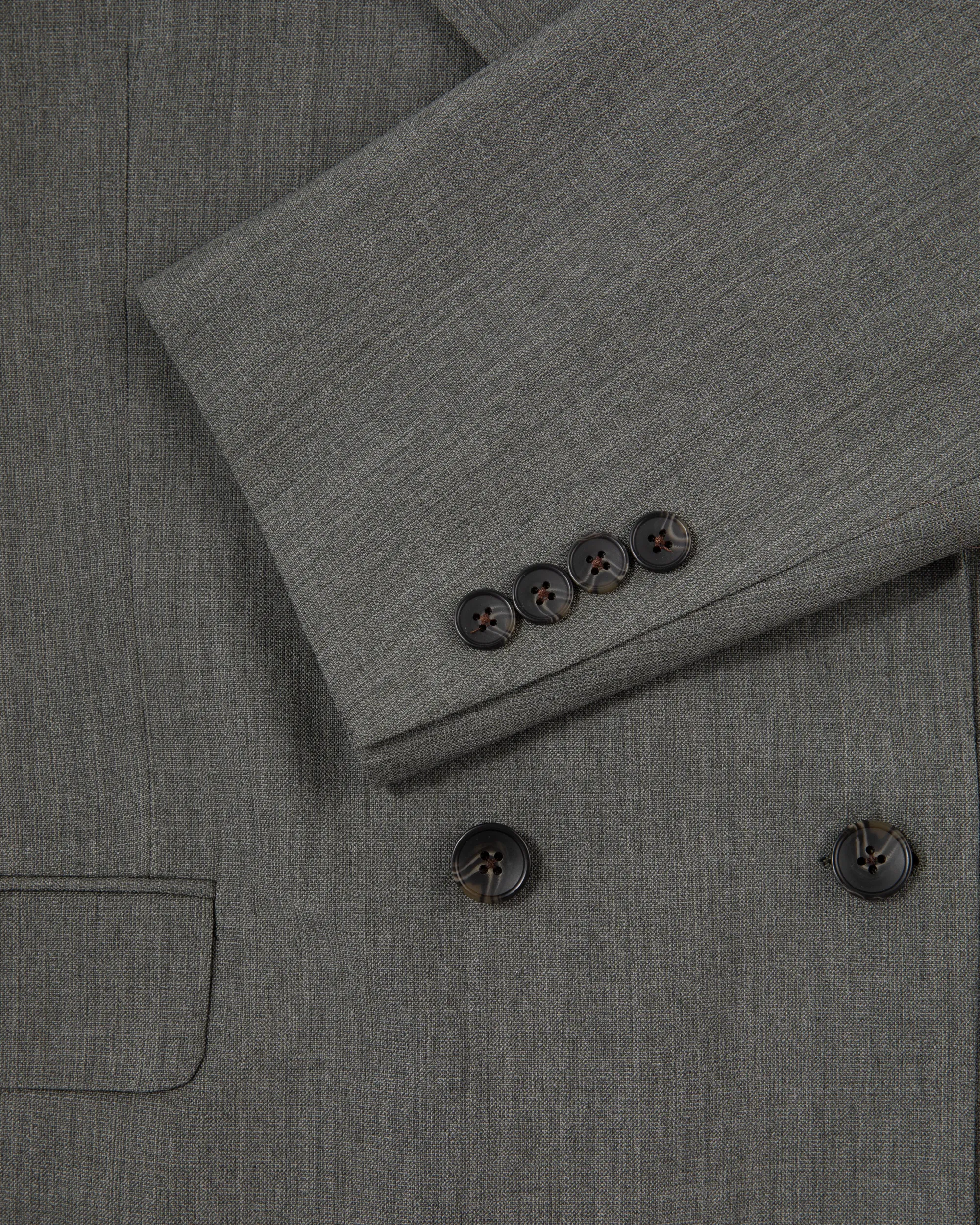 Aimé Leon Dore Double-Breasted Tropical Wool Suit Jacket