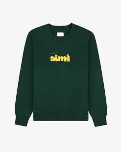 Aimé Leon Dore Drafting Logo Crewneck Sweatshirt