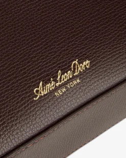 Aimé Leon Dore Full Grain Leather Shoulder Bag