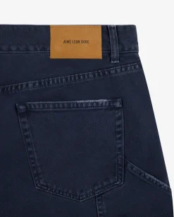 Aimé Leon Dore Garment Dyed Denim Short
