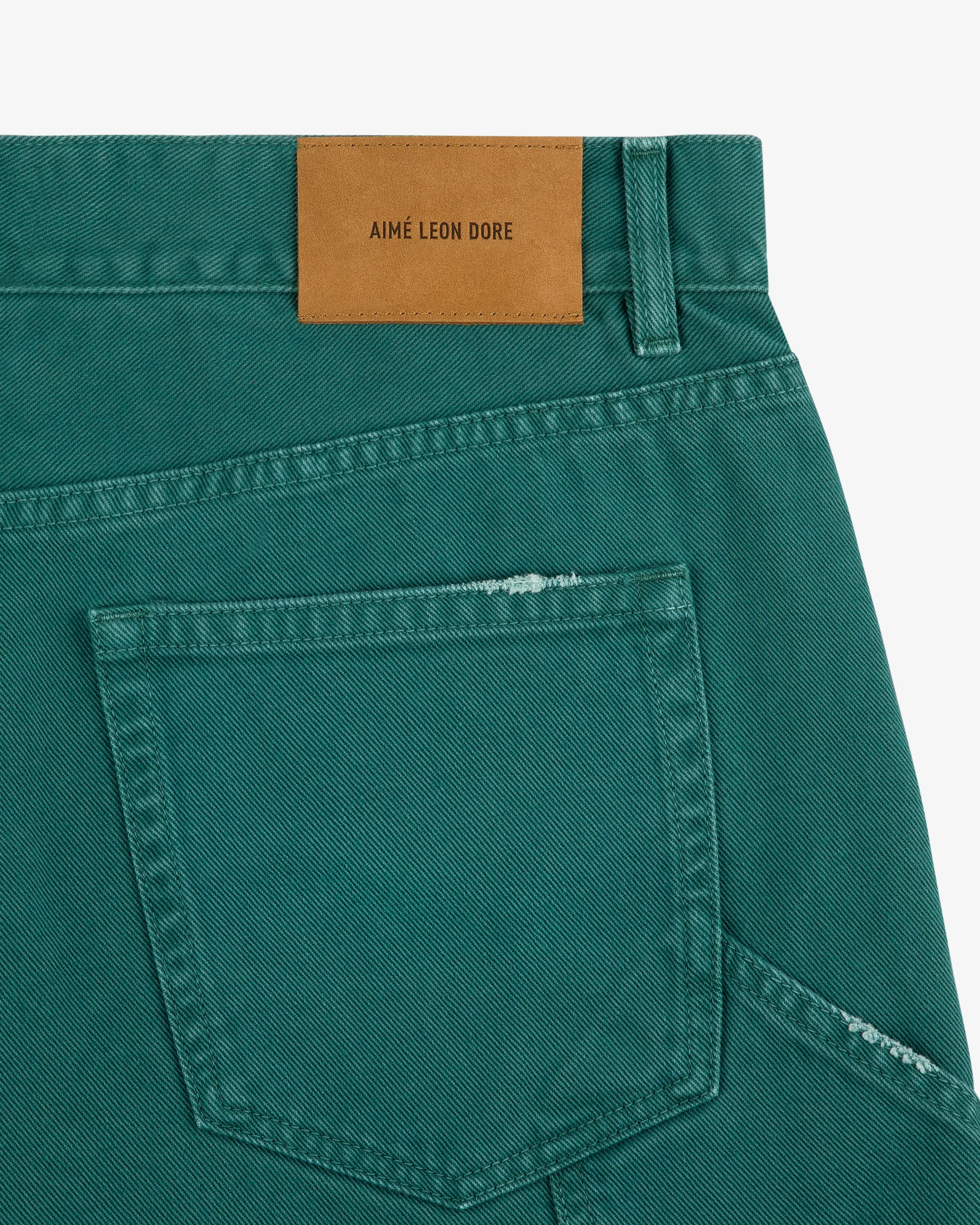 Aimé Leon Dore Garment Dyed Denim Short