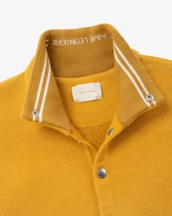 Aimé Leon Dore Jacquard Collar Snap Pullover