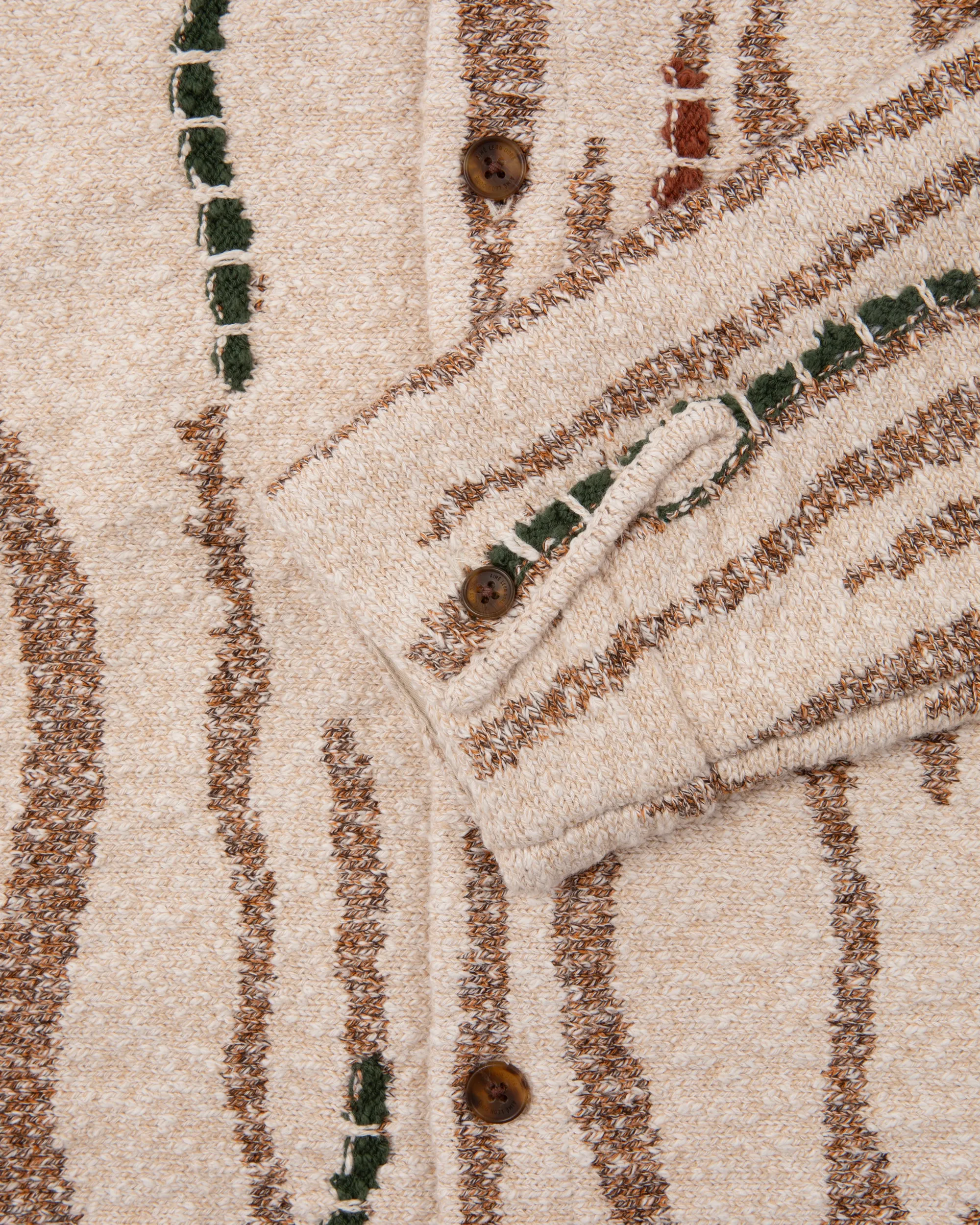 Aimé Leon Dore Jacquard Knit Overshirt