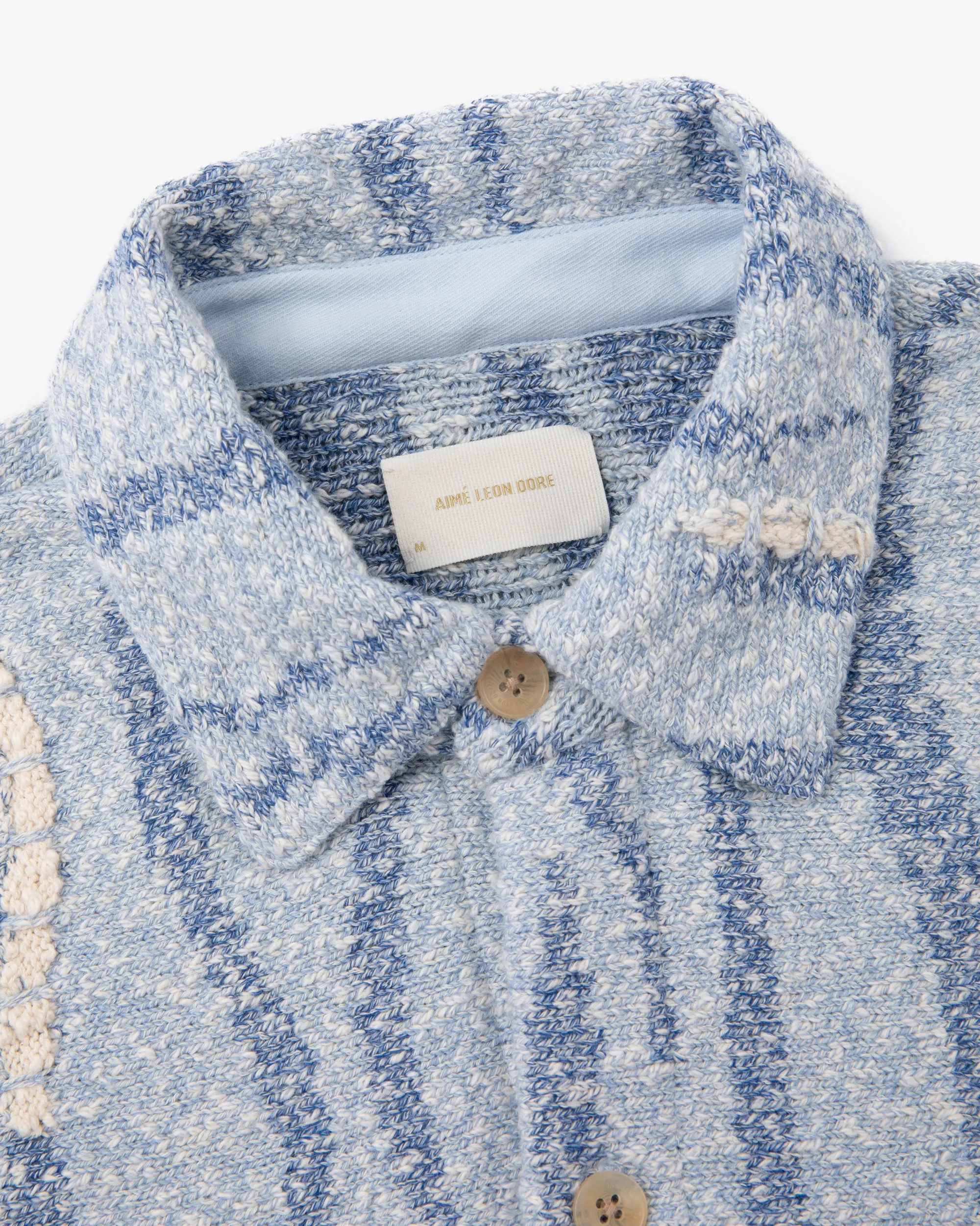Aimé Leon Dore Jacquard Knit Overshirt