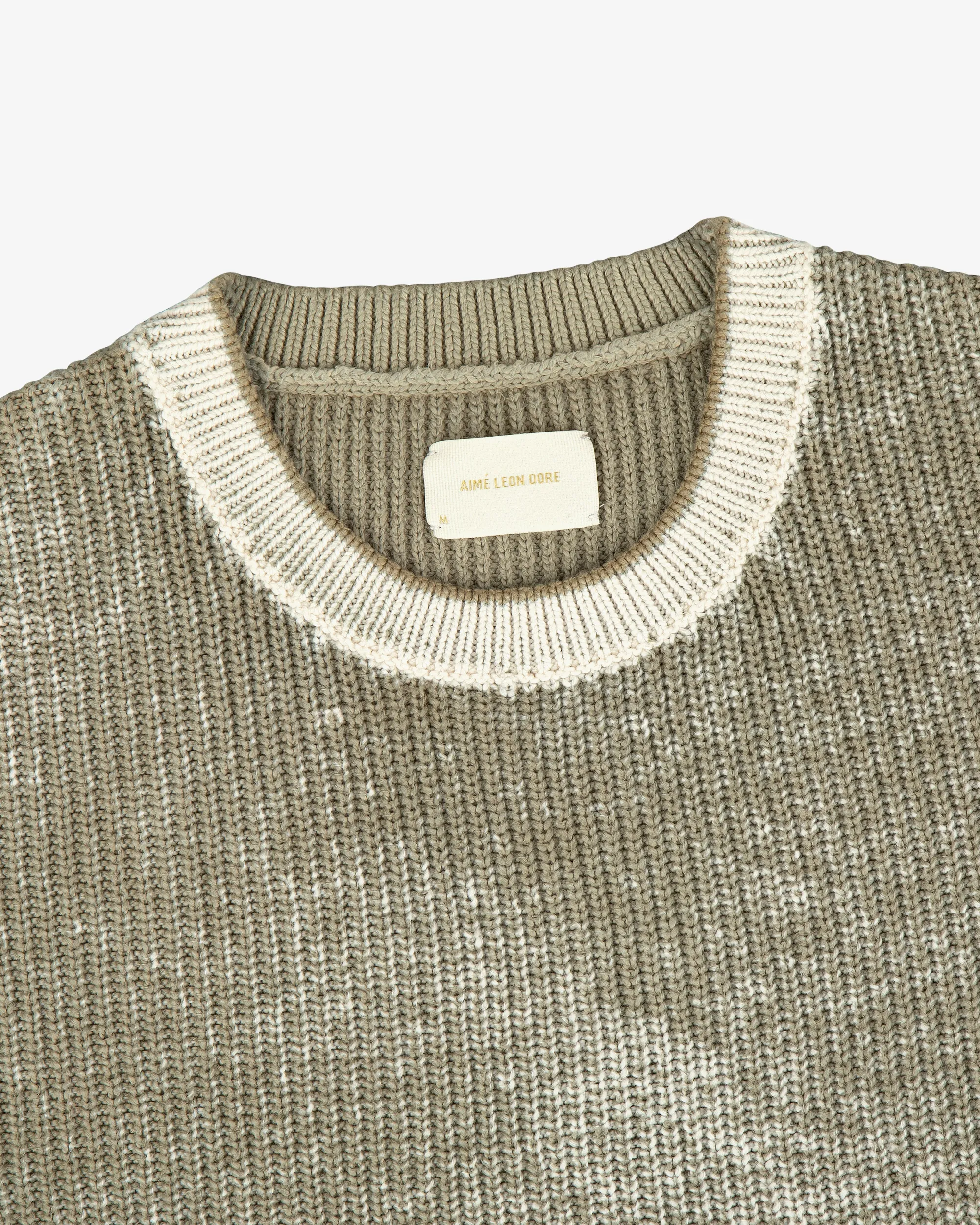 Aimé Leon Dore Kalloni Shaker Stitch Sweater