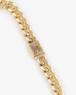 Aimé Leon Dore 14Kt Gold Cuban Link Bracelet