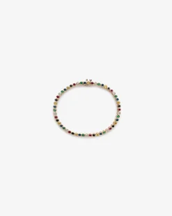 Aimé Leon Dore 14Kt Gold Gemstone Bracelet