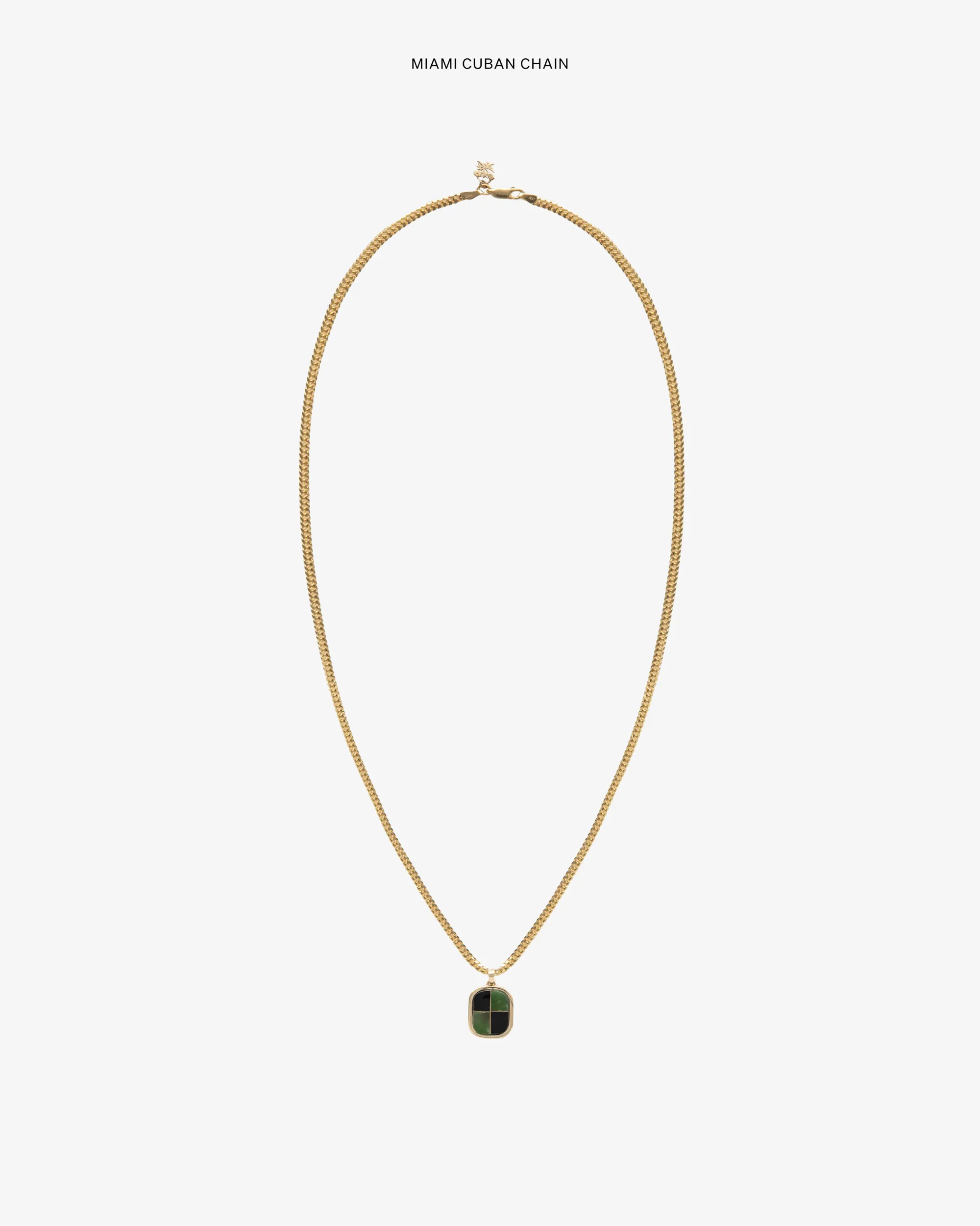 Aimé Leon Dore 14Kt Gold Mosaic Pendant