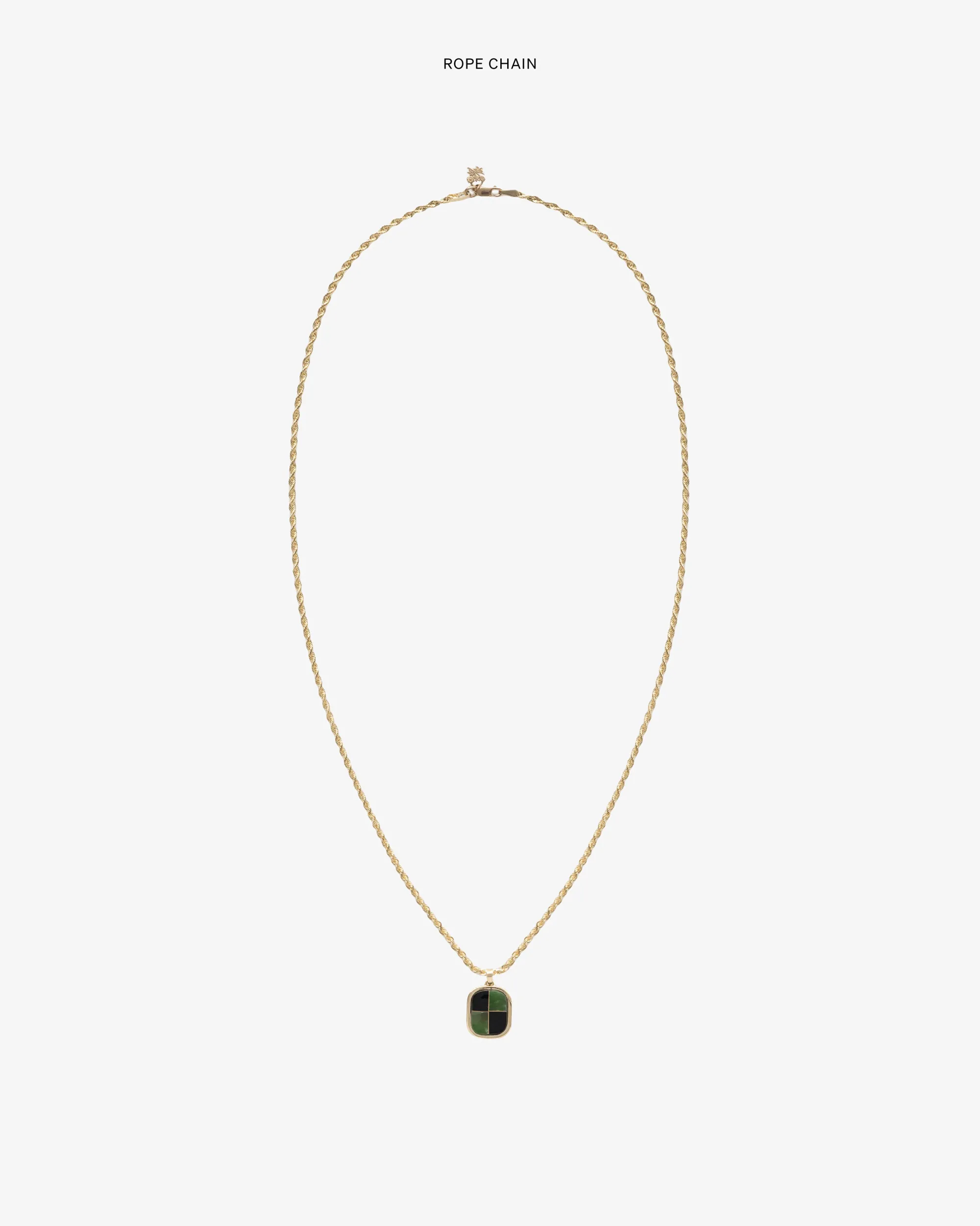 Aimé Leon Dore 14Kt Gold Mosaic Pendant