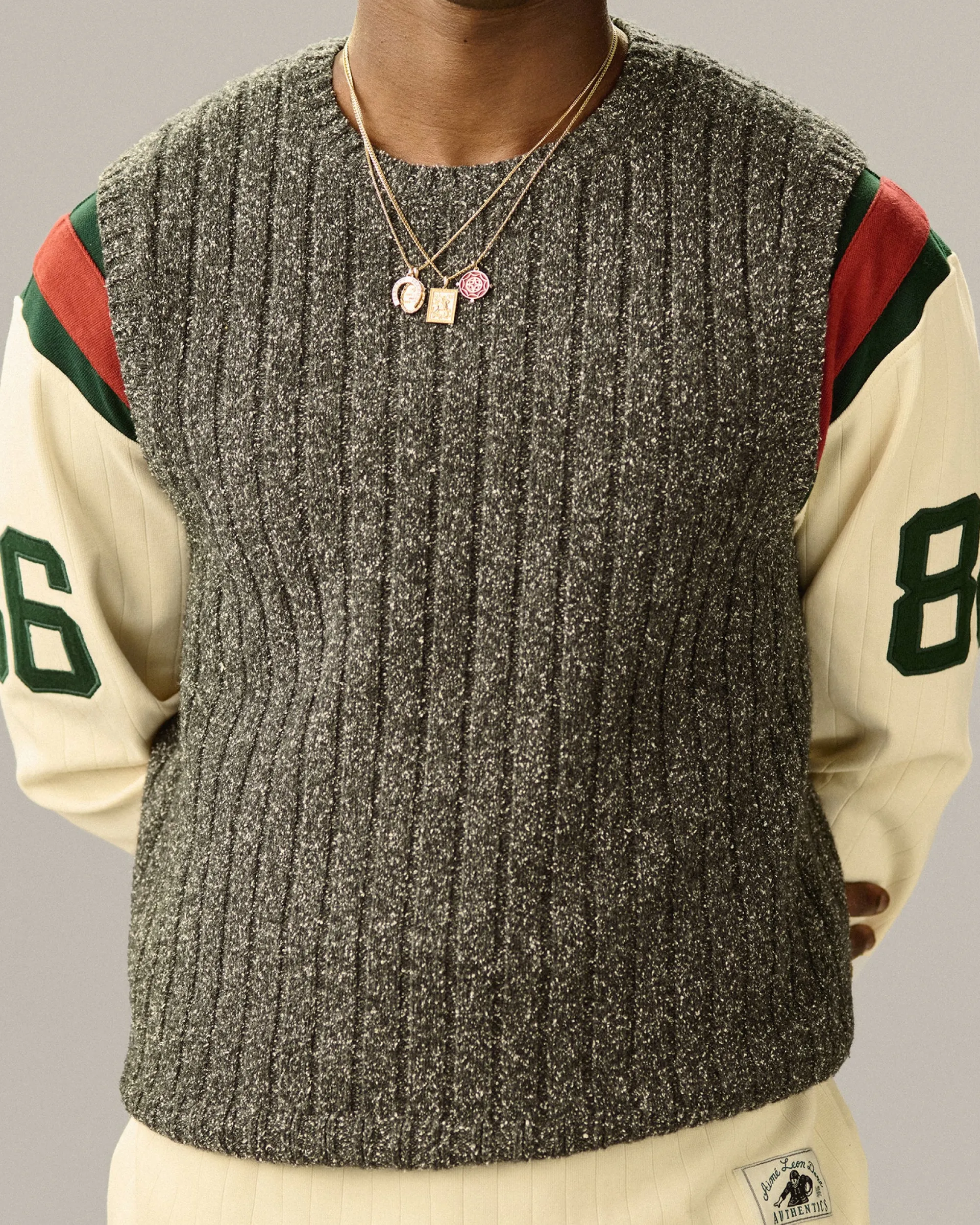 Aimé Leon Dore 14Kt Gold Rose Pendant