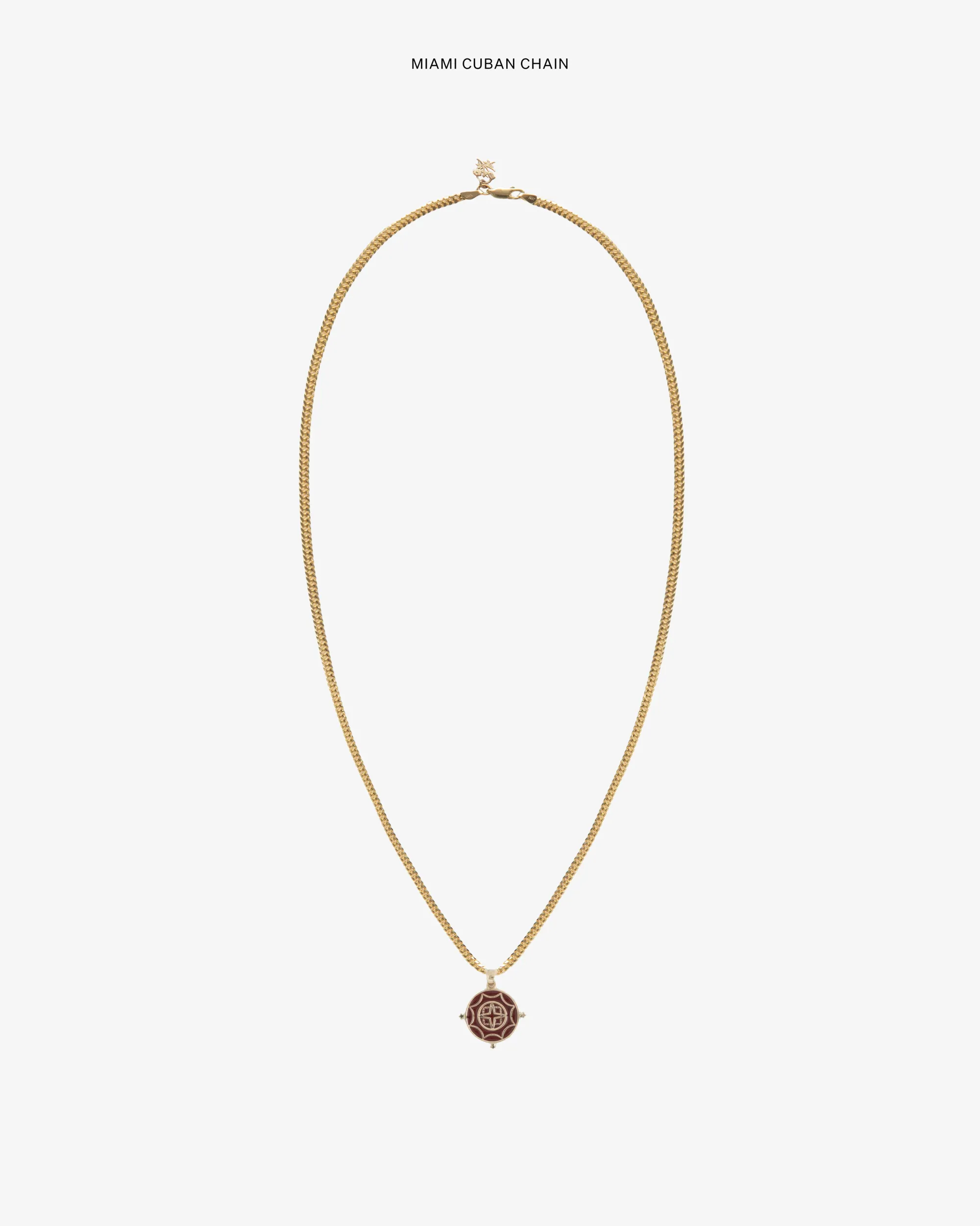 Aimé Leon Dore 14Kt Gold Rose Pendant