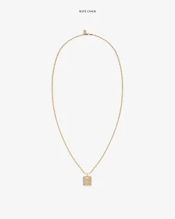 Aimé Leon Dore 14Kt Gold Sappho Poet Pendant