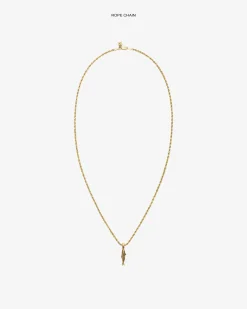 Aimé Leon Dore 14Kt Gold Sardélla Pendant