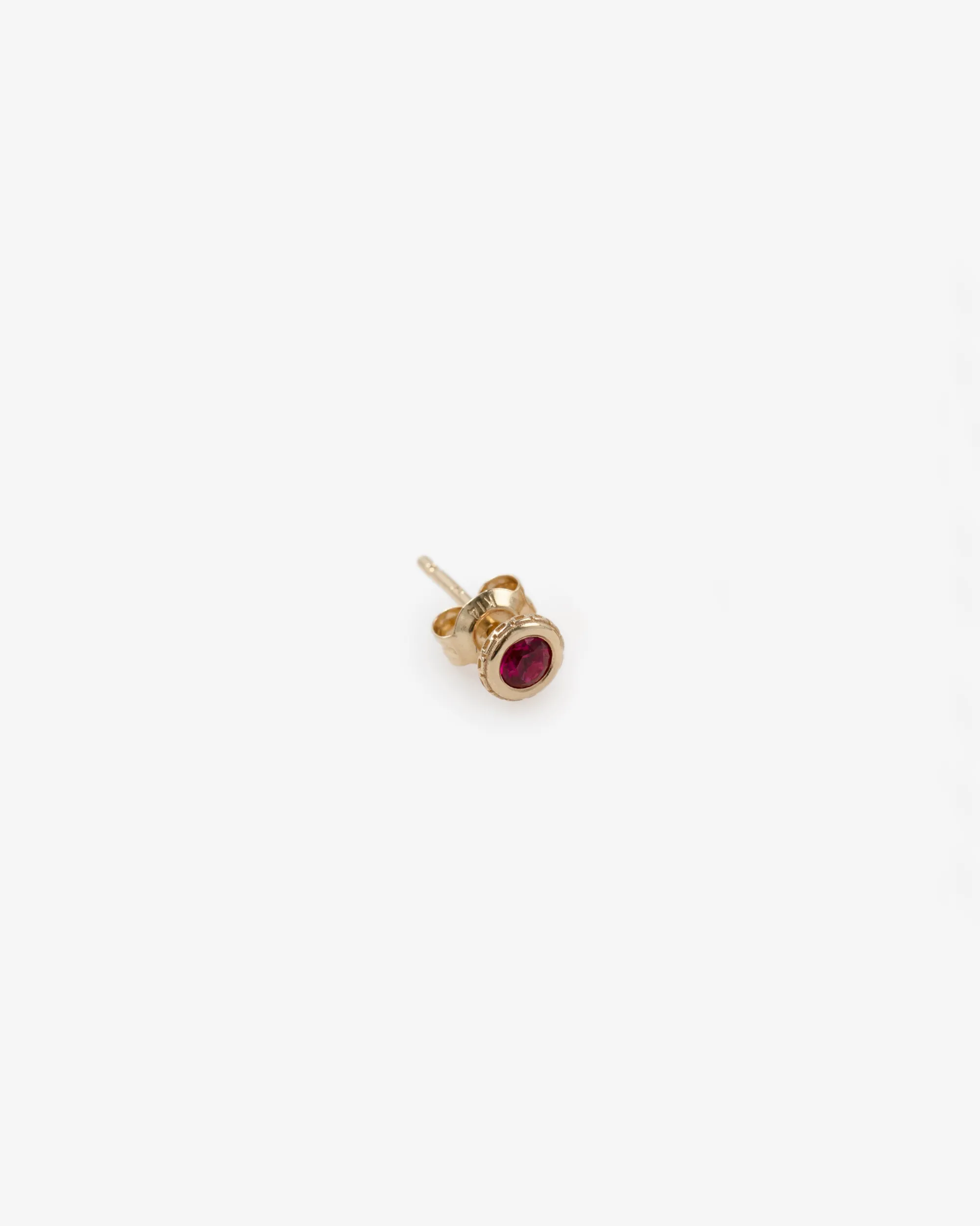 Aimé Leon Dore 14Kt Small Gemstone Earring