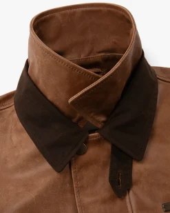 Aimé Leon Dore Leather Aviator Jacket