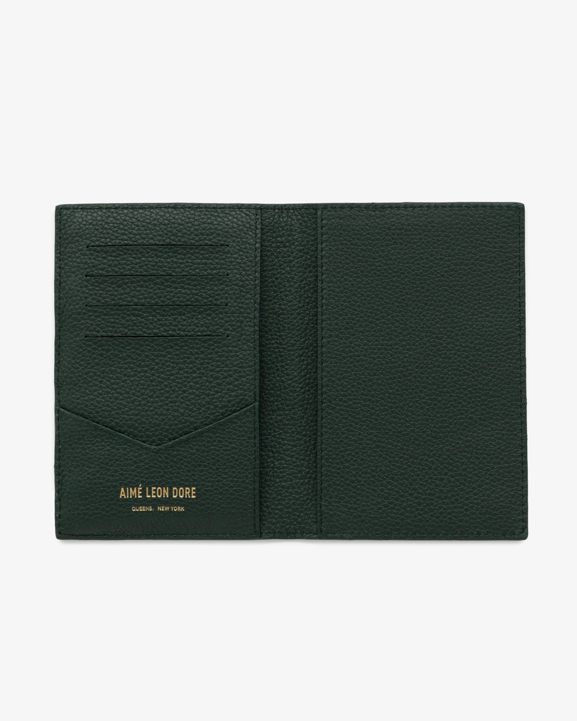 Aimé Leon Dore Leather Passport Holder