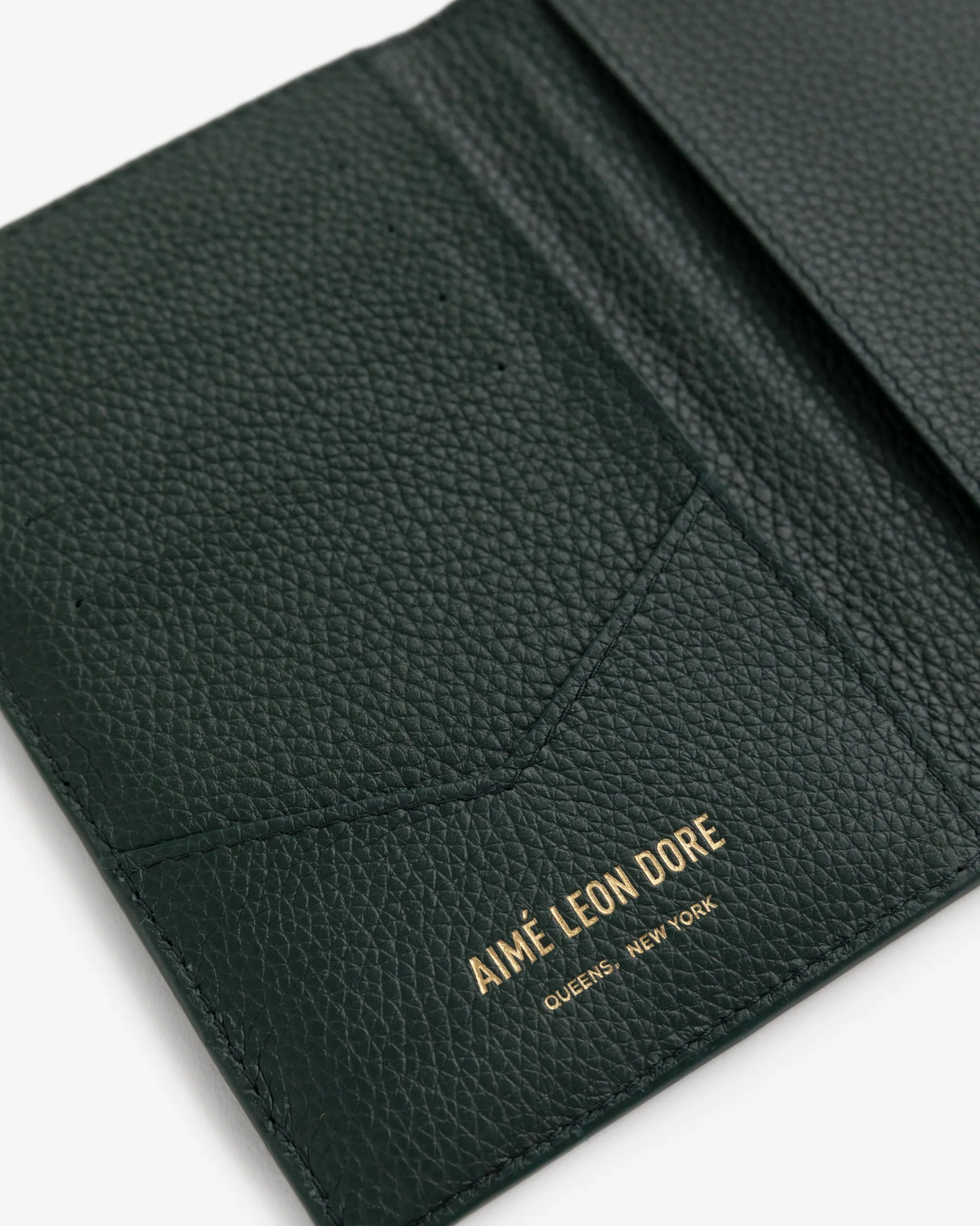 Aimé Leon Dore Leather Passport Holder