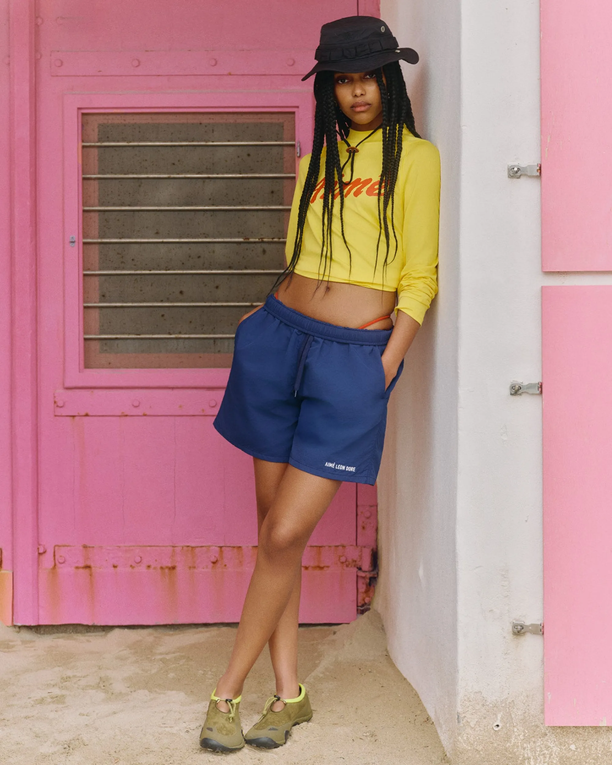 Aimé Leon Dore Logo Swim Short