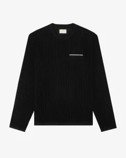 Aimé Leon Dore Long-Sleeve Mesh Knit Tee