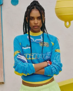 Aimé Leon Dore Long-Sleeve Mesh Waverunner Tee