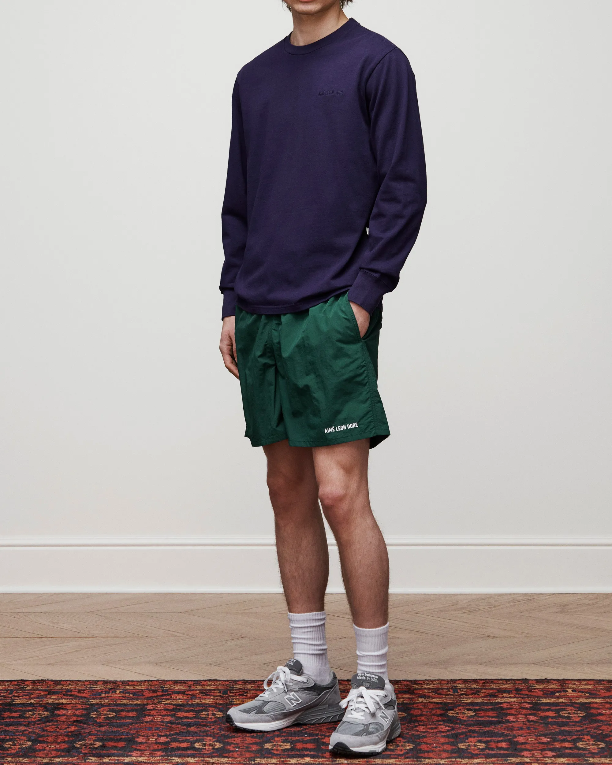 Aimé Leon Dore Long-Sleeve Tonal Logo Tee