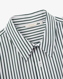 Aimé Leon Dore Monogram Yarn Dyed Stripe Shirt