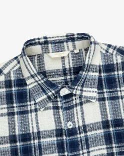 Aimé Leon Dore Plaid    Waffle  Deck  Shirt