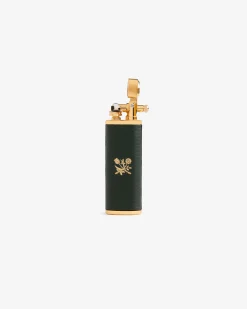 Aimé Leon Dore Queens Crest Leather Lighter