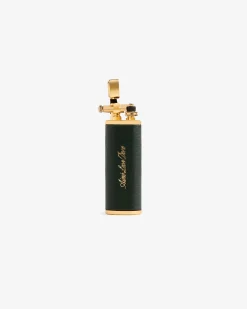 Aimé Leon Dore Queens Crest Leather Lighter