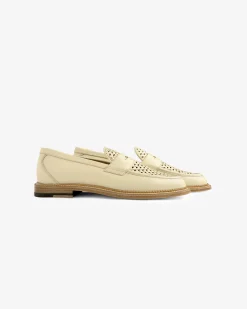 Aimé Leon Dore Queens Crest Raffia Loafer