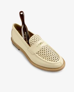 Aimé Leon Dore Queens Crest Raffia Loafer