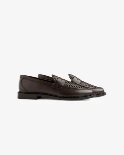 Aimé Leon Dore Queens Crest Raffia Loafer