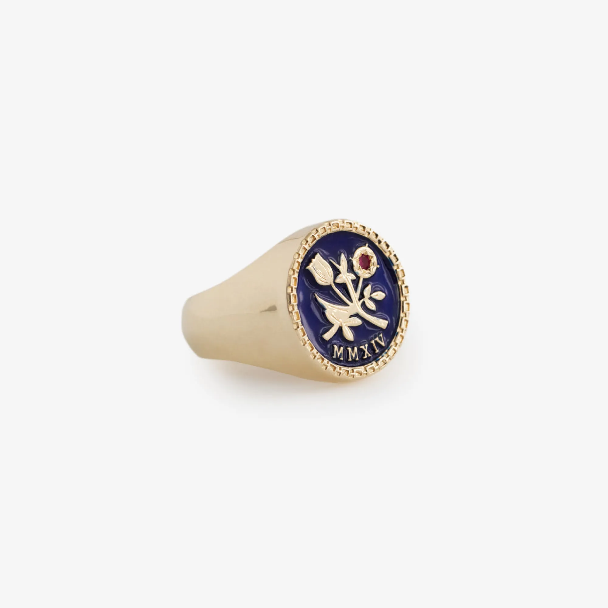 Aimé Leon Dore Queens Crest Ring