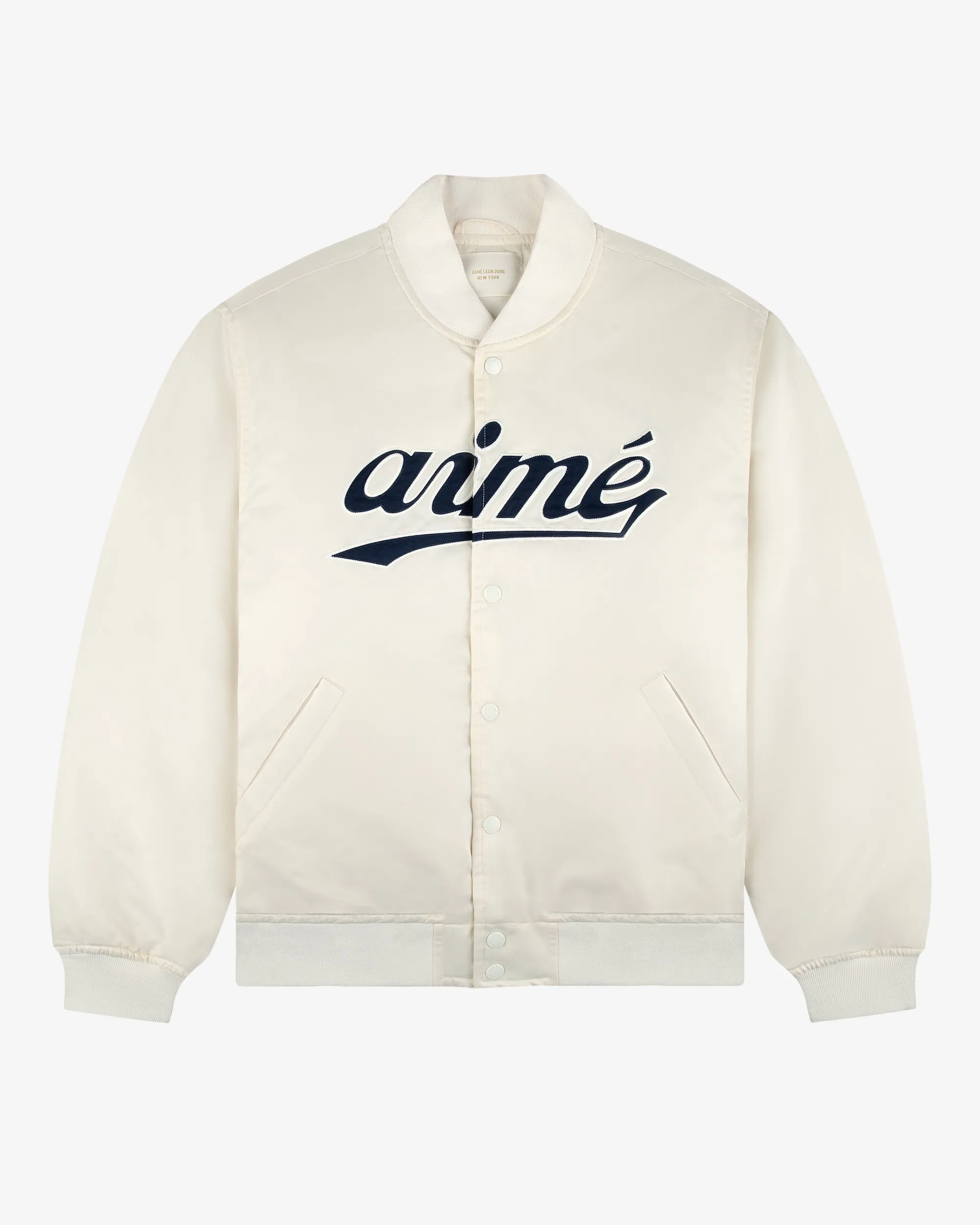 Aimé Leon Dore Satin Varsity Jacket