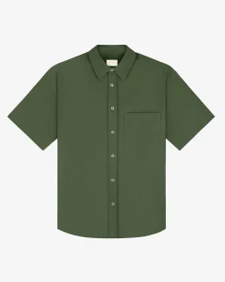 Aimé Leon Dore Short-Sleeve Seersucker Shirt