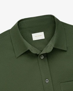 Aimé Leon Dore Short-Sleeve Seersucker Shirt