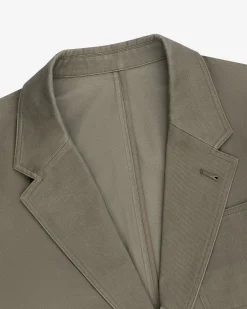 Aimé Leon Dore Single-Breasted Washed Twill Suit Jacket